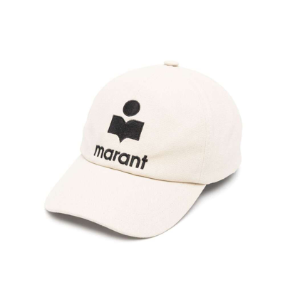 Isabel Marant Tyron Baseball Hat In Neutrals