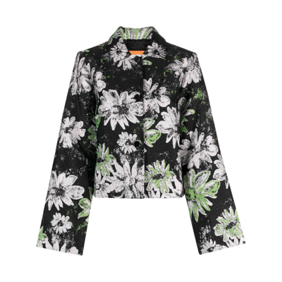 Stine Goya Kiana Glitter Bloom-print Jacket In Glitter_bloom