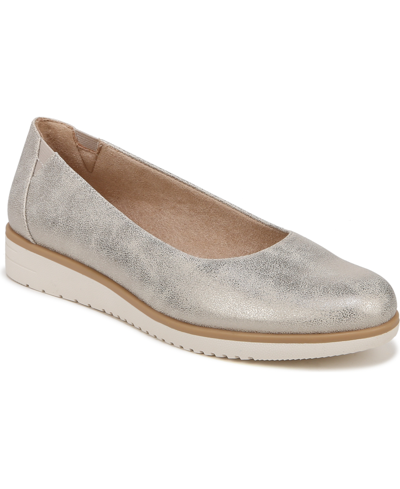 Soul Naturalizer Idea-ballet Flats In Light Gold Faux Leather