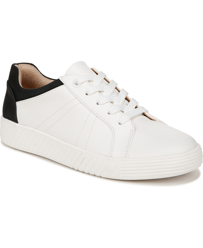 Soul Naturalizer Neela Sneakers In White,black Faux Leather
