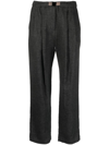 Brunello Cucinelli Pleated Straight-leg Trousers