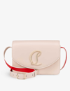 Christian Louboutin Womens Cream Loubi54 Small Leather Crossbody Bag In Leche