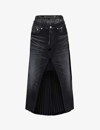 Junya Watanabe Skirt  Capsule Levis In Black