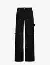 GIVENCHY CARPENTER ZIP-OFF RELAXED-FIT JEANS