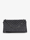 THE KOOPLES SKULL-EMBELLISHED QUILTED LEATHER CLUTCH BAG