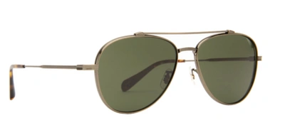 Pre-owned Oliver Peoples Sunglasses Ov1266st 528471 56 Antique Gold/green Titanium Japan