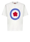 Kenzo Oversized Short Sleeve T-shirt. In White