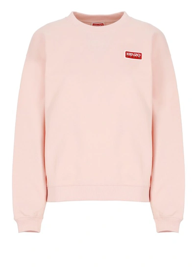 Kenzo Logoed Sweatshirt In Neutrals