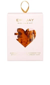 Emi Jay Womens Tortoise Big Effing Cellulose-acetate Hair Clip