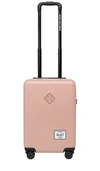 Herschel Supply Co Heritage Hardshell Carry-on Spinner In Rose