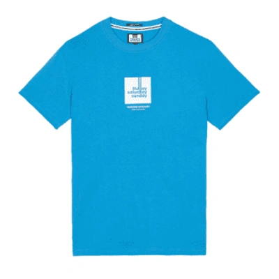 Weekend Offender 72 Hours Short-sleeved T-shirt (azure Blue)