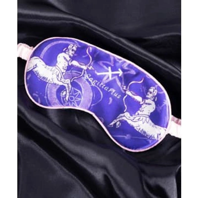 Jessica Russell Flint Sagittarius Eye Mask In Blue