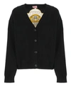 Kenzo Cardigan Tiger Academy In Black