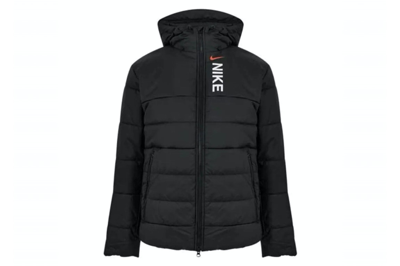 Pre-owned Nike Sportswear Hybrid Therma-fit Synthetic Fill Jacket Core Black