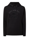Paul & Shark Logo Print Cotton-jersey Sweatshirt In Black