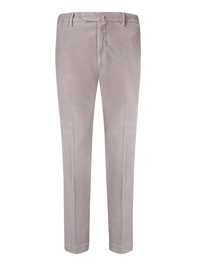 Dell'oglio Cotton Trousers In Grey