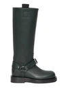 BURBERRY SADDLE HIGH BOOTS
