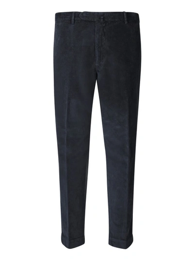 Dell'oglio Pleated Tapered-leg Trousers In Black