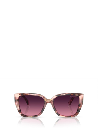 Michael Kors Eyewear Butterfly Frame Sunglasses In Multi