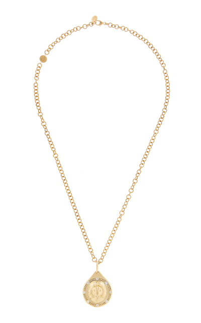 Harakh Drops Of Joy 18k Yellow Gold Diamond Pendant Necklace