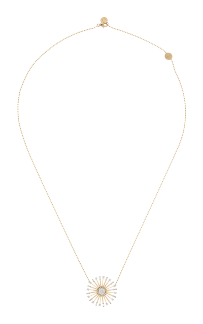 Harakh Sunlight 18k Yellow Gold Diamond Pendant Necklace