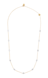 Harakh Haveli 18k White And Yellow Gold Diamond Necklace In Gold