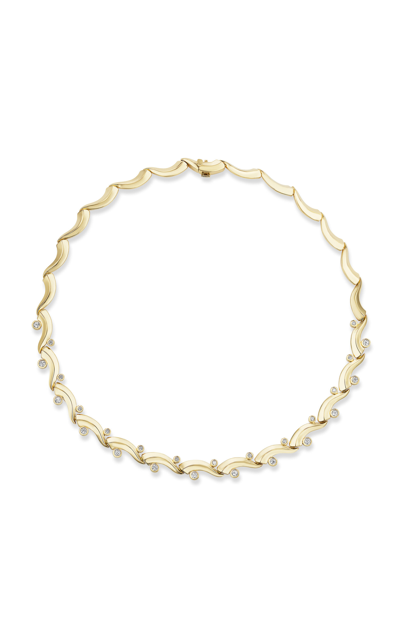 Sorellina Marea 18k Yellow Gold Diamond Necklace
