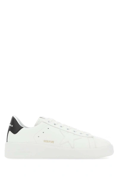 Golden Goose Deluxe Brand Black And White Purestar Sneakers