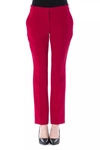 Byblos Polyester Jeans & Women's Pant In Pink