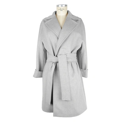 Made In Italy Wool Vergine Jackets & Women's Coat In Beige