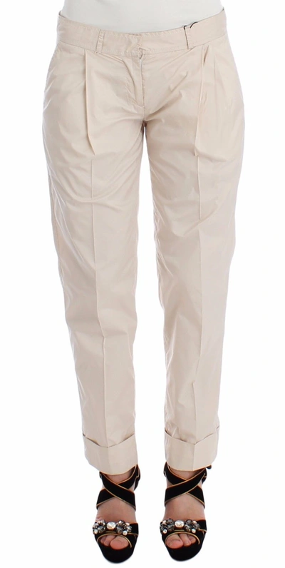 ERMANNO SCERVINO CHINOS CASUAL DRESS PANTS WOMEN'S KHAKIS