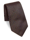 KITON Embroidered Silk Tie