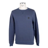Refrigiwear Blue Cotton Sweater In Blue