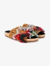 CHLOÉ CHLOÉ MULTI KEREEN TAPESTRY SLIDES,CH29170E8112159393