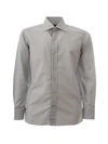 TOM FORD REGULAR FIT SHIRT WITH MICRO PRINT MEN'S ALLOVER