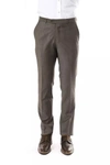 Uominitaliani Classic Woolen Jeans & Pant In Grey