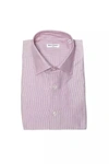 Robert Friedman Pink Cotton Shirt In Pink