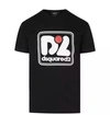 Dsquared2 Man T-shirt Black Size M Cotton In Black