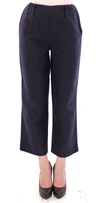 ANDREA INCONTRI CROPPED COTTON WOMEN'S PANTS