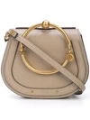 CHLOÉ CHLOÉ SMALL NILE BRACELET BAG - NEUTRALS,CHC17US301HEU12213120