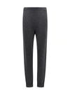 Saint Laurent High-waisted Cashmere Leggings In Grey