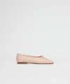 Mansur Gavriel Woman Ballet Flats Blush Size 7.5 Leather In Ballet