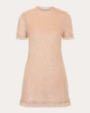 Rabanne Short Dress In Pink