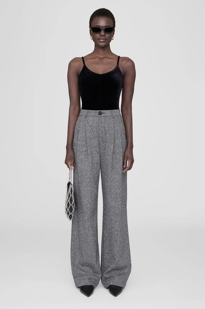 Anine Bing Alissa Bodysuit In Black