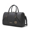 Mkf Collection By Mia K Allegra Vegan Leather Women's Duffle In Pink