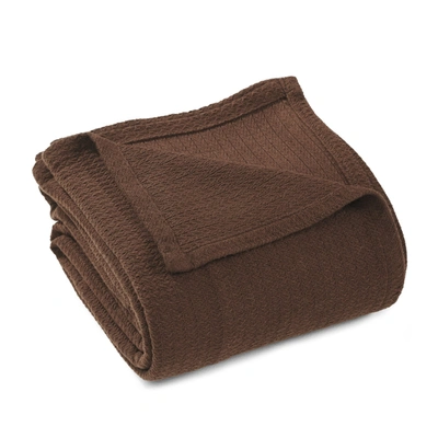 Superior Waffle Weave Honeycomb Knit Cotton Blanket By
