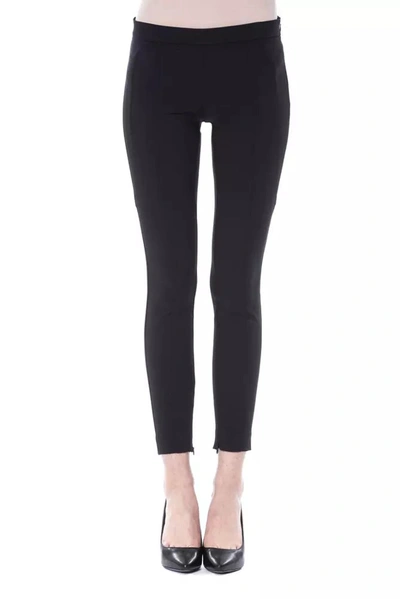 Byblos Polyester Jeans & Women's Pant In Black