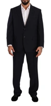 Domenico Tagliente Elegant Blue Two-piece Deconstructed Suit In Blue