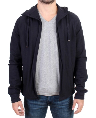 COSTUME NATIONAL HOODED COTTON MEN'S SWEATER