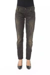 Byblos Cotton Jeans & Women's Pant In Black